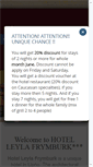 Mobile Screenshot of hotel-lipno.cz