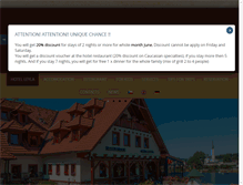 Tablet Screenshot of hotel-lipno.cz
